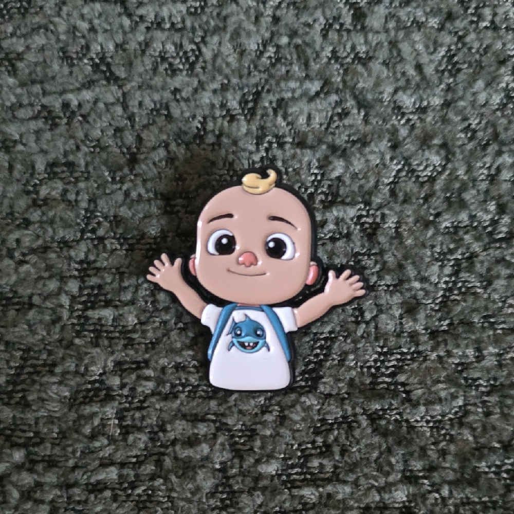 JJ- CocoMelon Character Enamel Pin      (Any 3 For $15)